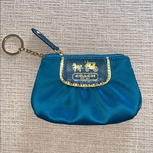 Coach satin mini skinny